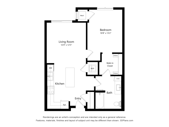 Londin Crossing Affordable 1 Bedroom Apartment in Maplewood