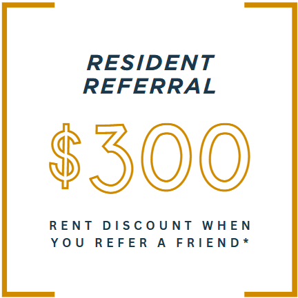 a100 rental discount when you refer a friend logo at The Landing at Amber Fields Apartments, Rosemount, 55068
