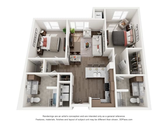 a 1 bedroom floor plan  summit  2100 sq ft