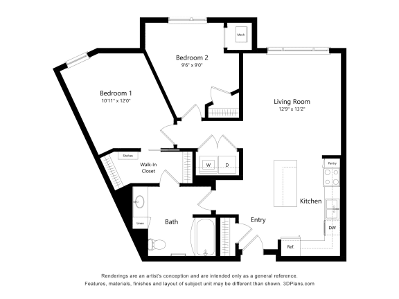 a floor plan of a house with a floor ratio of 13 and a