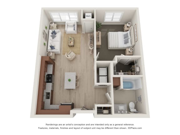 1 bed 1 bath S at The Landing at Amber Fields, Minnesota