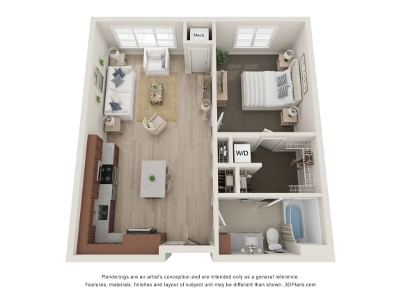 1 bed 1 bath R at The Landing at Amber Fields Apartments, Rosemount, MN, 55068