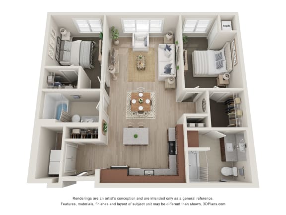 2 bed 2 bathroom at The Landing at Amber Fields, Rosemount, 55068