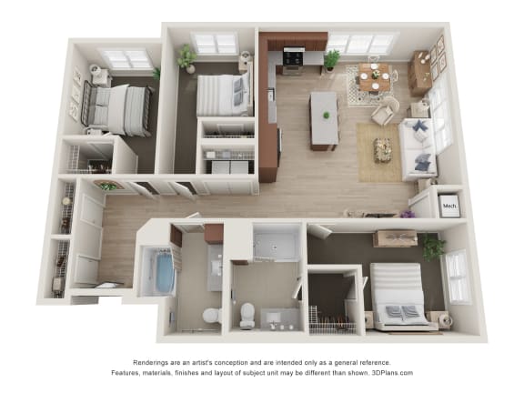 3 bed 2 bath V at The Landing at Amber Fields, Rosemount