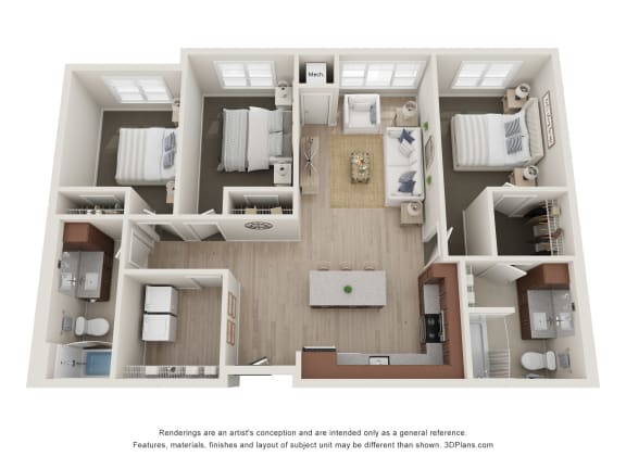 3 bed 2 bath X at The Landing at Amber Fields, Minnesota