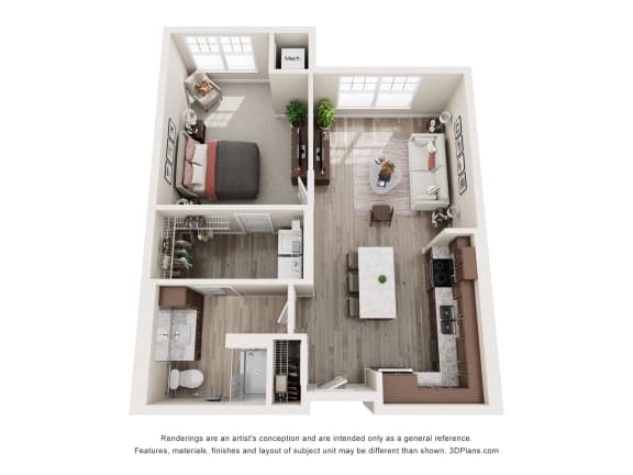 1 bed 1 bath I 1 bed 1 bath I at The Winslow 62+ Apartments, West St Paul, 55118