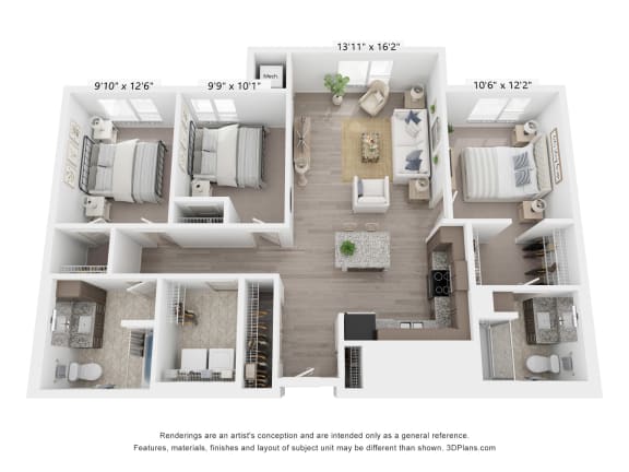 a 1 bedroom floor plan  summit  2100 sq ft