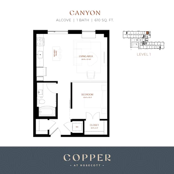 Canyon Alcove Floor Plan at Copper at Rosecott, Rosemount, MN