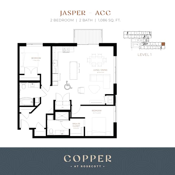 Jasper Floor Plan at Copper at Rosecott, Rosemount, MN, 55068