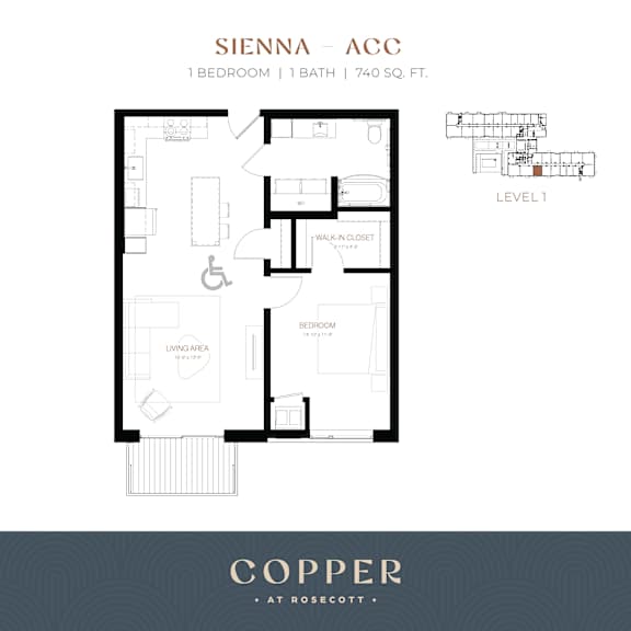 Sienna Acc Floor Plan at Copper at Rosecott, Rosemount, Minnesota