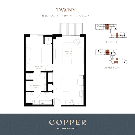 Tawny Floor Plan at Copper at Rosecott, Minnesota