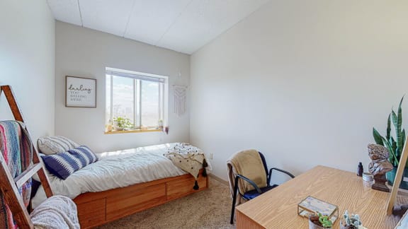 spacious bedrooms - furnished options available