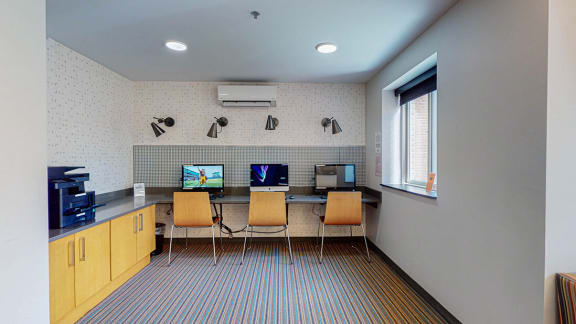 Kitchen Space at Bierman Place in Minnesota