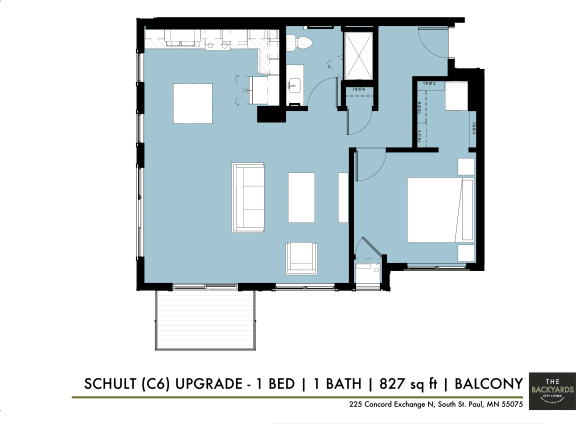 floor plan of the second floor of the house
