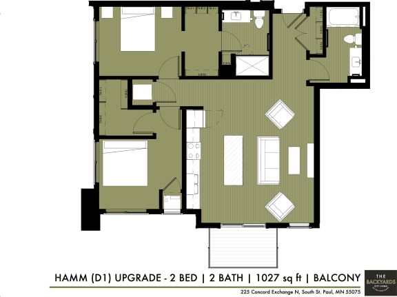 floor plan of the upper level of the house