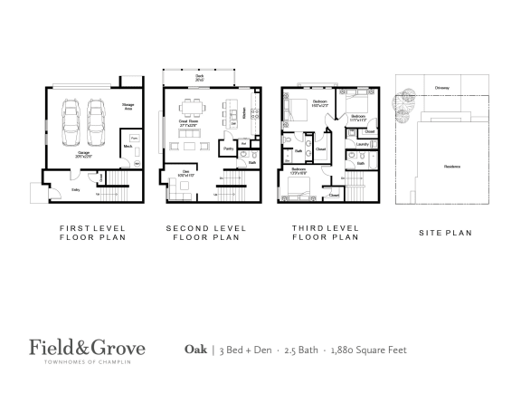 the fletcher grove floor plan 3 bedroom 2400 sq ft