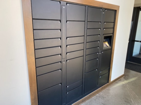 Luxor Package Locker at 700 Central Apartments, Minneapolis, 55414