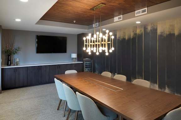 Resident Conference Room at Residences at 1700, Minnetonka, MN
