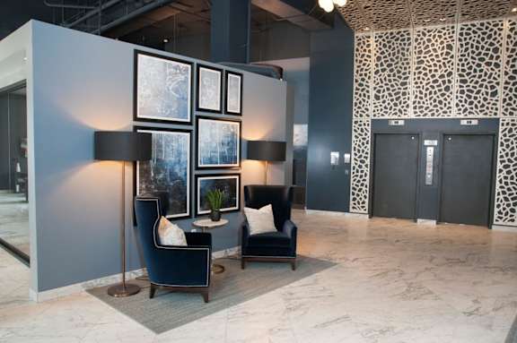 Decorative Lobby with Sitting at Residences at 1700, Minnetonka, MN