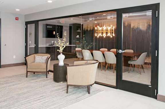 White Marble Floors at Residences at 1700, Minnetonka, MN 55305