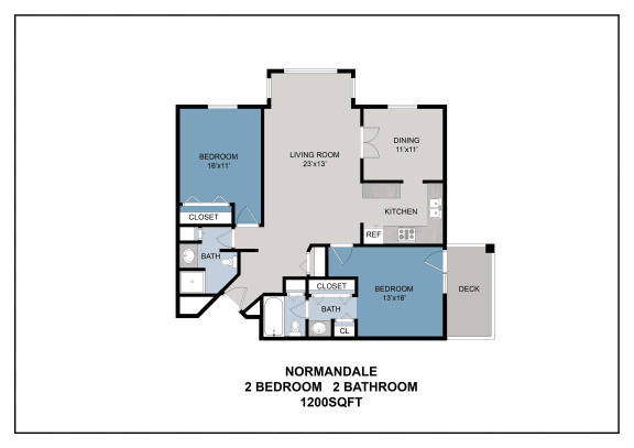 Normandale - Basalt Floor Plan at Audenn Apartments, Bloomington, Minnesota