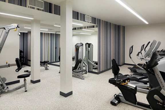 Gym at The M on Hennepin, Minnesota