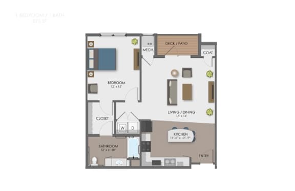 Gates Floor Plan at The Edison at Avonlea, Lakeville, MN 55044