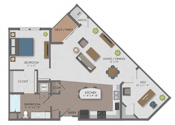 Hopper Floor Plan at The Edison at Avonlea, Lakeville, MN