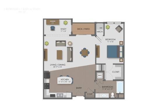 Jefferson Floor Plan at The Edison at Avonlea, Lakeville, 55044
