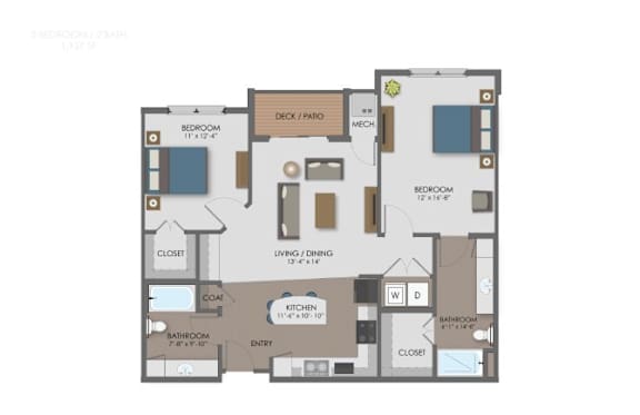 LamarrII Floor Plan at The Edison at Avonlea, Minnesota