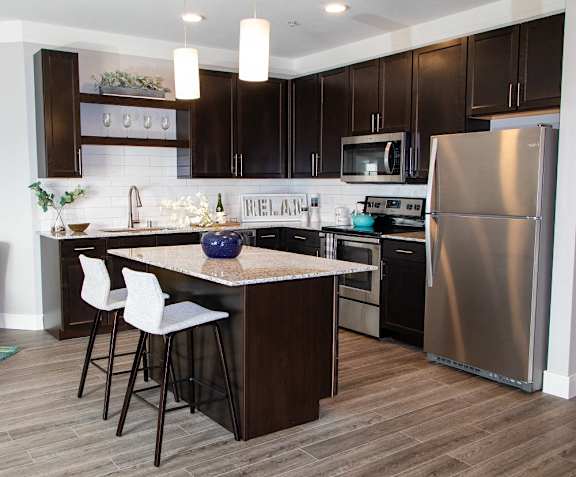 Gourmet Kitchen at The Edison at Avonlea, Minnesota, 55044