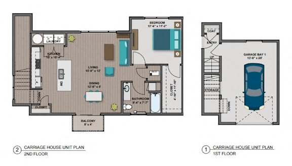 Morgan Floor Plan Morgan Floor Plan at The Edison at Woodbury, Minnesota
