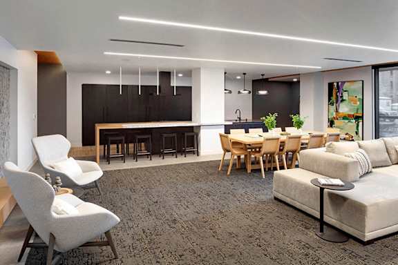 Lounge Area at Viridium Apartments, Minnesota, 55401