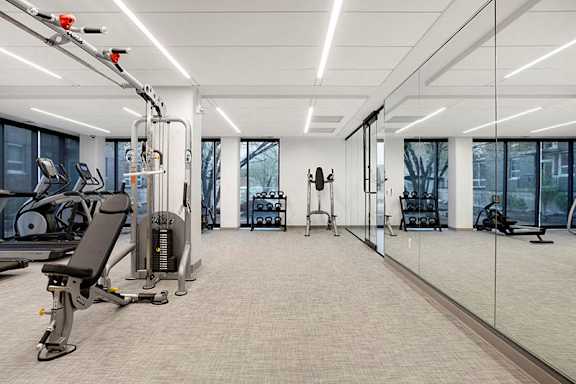 Modern Fitness Center at Viridium Apartments, Minnesota, 55401