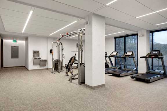 Fitness Center at Viridium Apartments, Minnesota