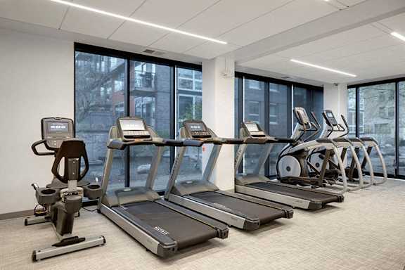 Cardio Machines at Viridium Apartments, Minneapolis, 55401