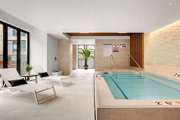 Indoor Spa at Viridium Apartments, Minnesota