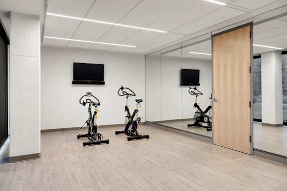 Peloton Bikes at Viridium Apartments, Minneapolis, MN