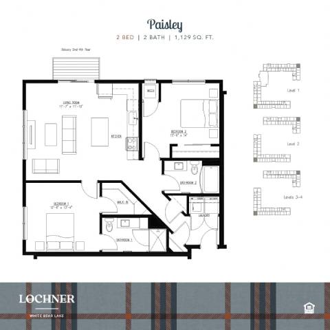 2Bed 2Bath_10 at Lochner Apartments, Minnesota, 55110