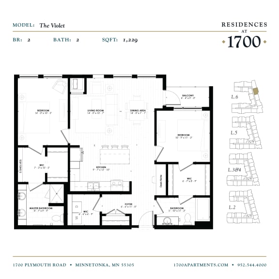 the floor plan of the residence