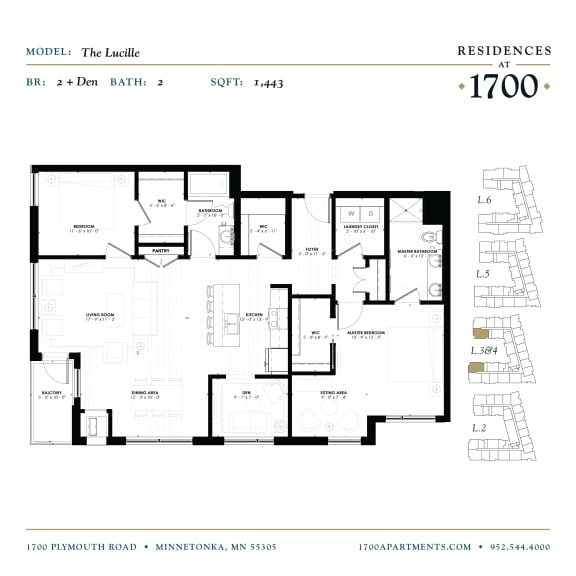 the floor plan of the residence
