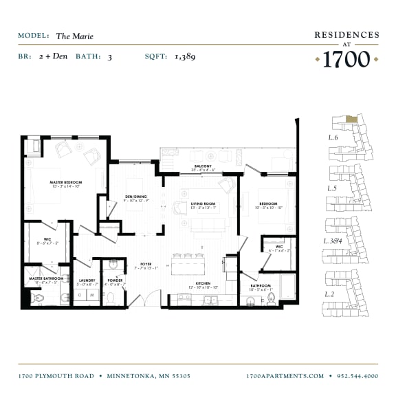 the floor plan of the residence