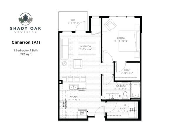 Floor Plan  Cimarron - ACC Floor Plan at Shady Oak Crossing, Minnetonka