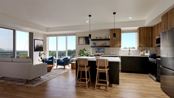4K Unit 625 at The Exchange Apartments, New Brighton, MN