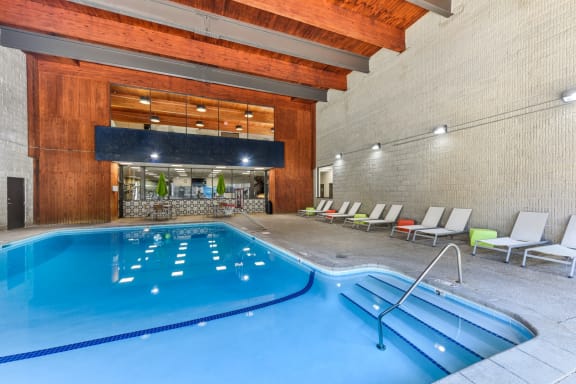 Indoor Spacious Pool at The Tarnhill, Bloomington, MN, 55437