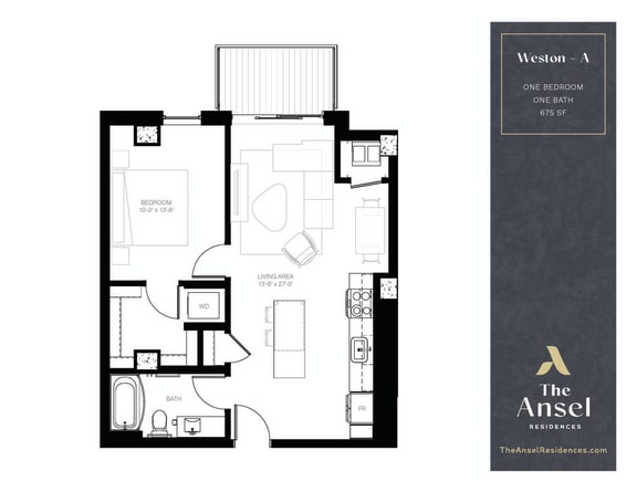 floor plan  the ansel  residences  preferred rentals