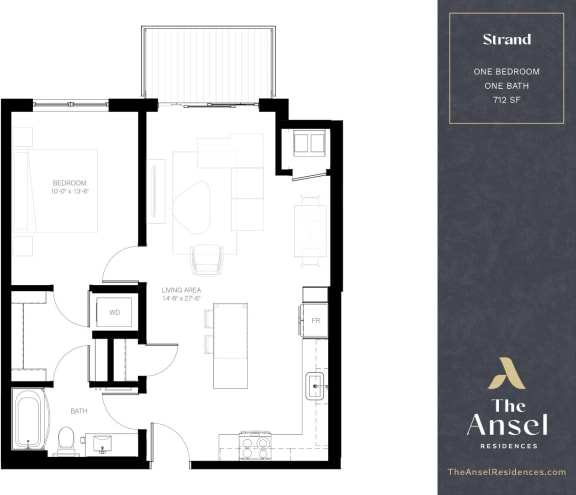 Strand Floor Plan at The Ansel Residences, Vadnais Heights, MN