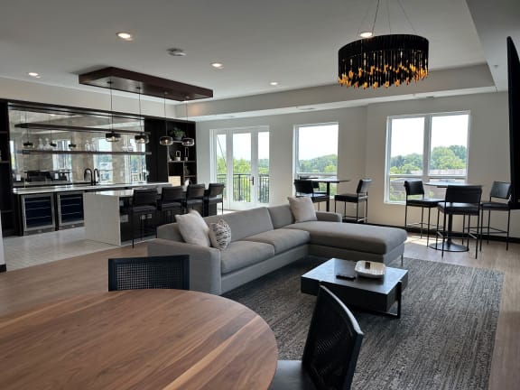 Large Common Area at The Exchange Apartments, New Brighton, MN