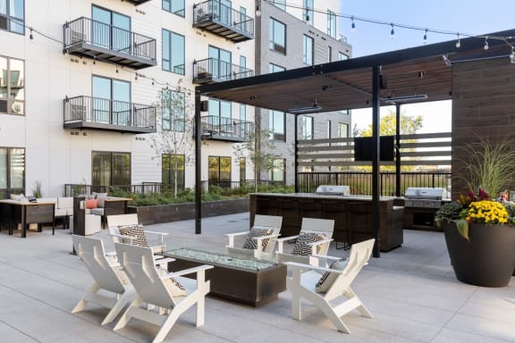 Courtyard Patio at The Mason, Minnesota