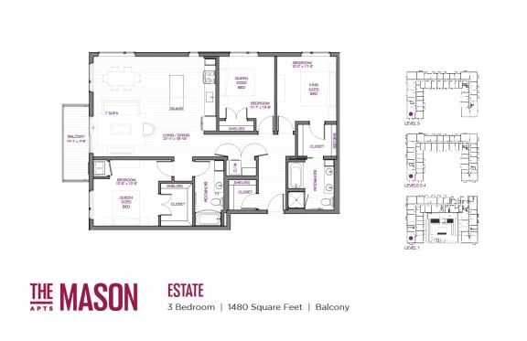 the address residence opera 3 bedroom floor plan